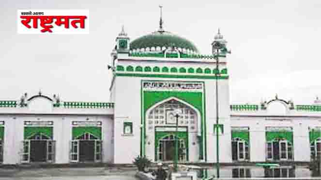 Jama masjid or harihar tempal in sambhal