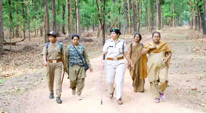 Green soldiers are handling both the forest and the house