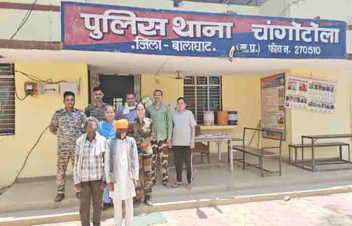 Six accused of cow smuggling caught in balaghat