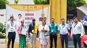 Patwa panchayat honored on tb free