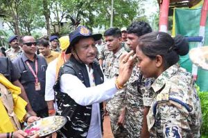 The stigma of naxalism will be erased due to the high spirits of the soldiers