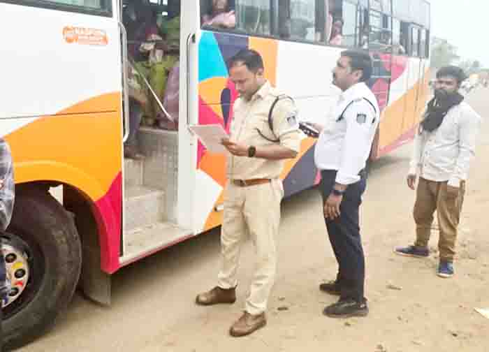 Medical kits and fire fighting equipment in balaghat not found in 21 buses