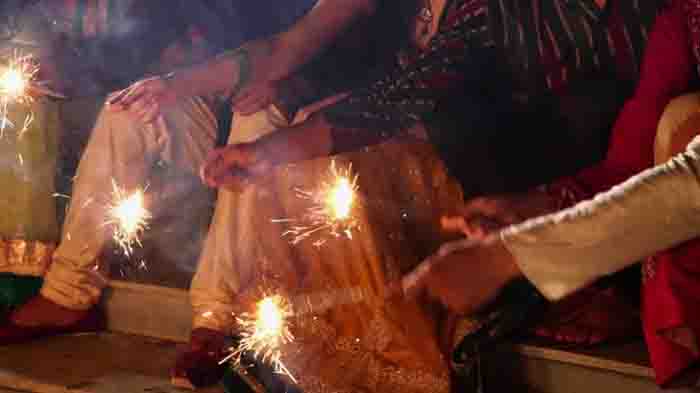 Attack on pakistan, fireworks in chattisgarh