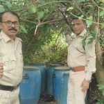 15 kuntal mahua lahan seized in drums