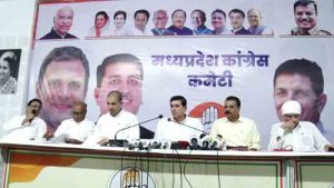 Ambedkar idol disput congress mass fasting in gwalior on 25 jun