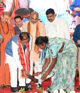 Charan paduka scheme became a symbol of self-respect and security