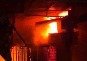 22 shops were destroyed due to fire in shanichari market of bilaspur