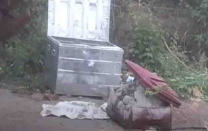 The body of young man found in a suitcase in raipur,both legs were tied