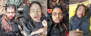 Four naxalites were killd in the red corridor of balaghat,