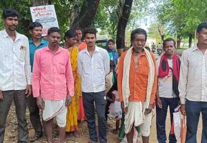 Baiga reached balaghat to ask for patatta