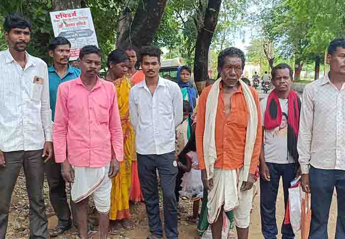 Baiga reached balaghat to ask for patatta