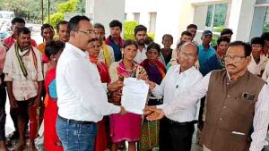 If the tribals do not stop breaking the house,they will picket