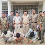 Five accused arrested for stealing diesel from truck