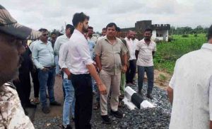 Trade stalled due to construction of forlane highway in raje village
