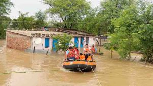 Just few locality are drowned right now, half of the rewa should not be drowned in your vikas