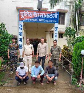 Illegal sand transported to jail