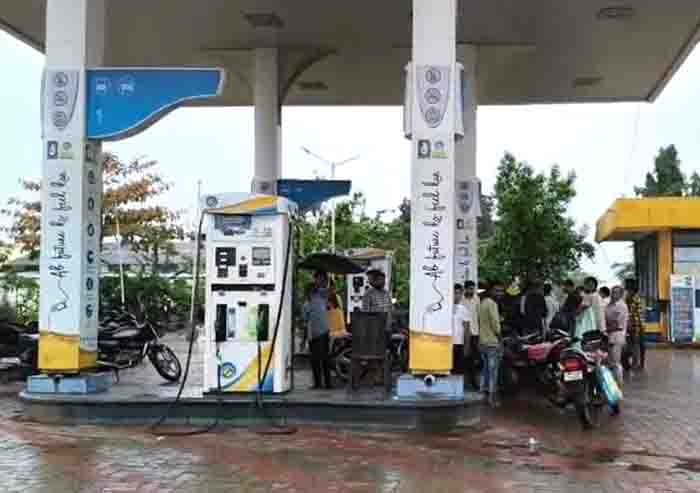 Uproar petrol pump seal on selling water