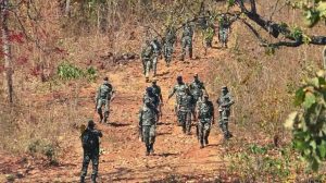 Four naxalites killed againin bukapur,weapons also found