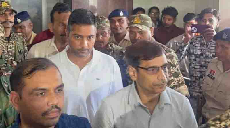 Liquor scam case,chaitany bafghel jaield for 14 days