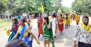 Right rally on world tribal day, society angry with government