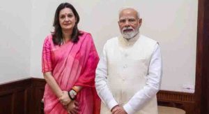 Prinka chaturvedi met modi,users asked many questions