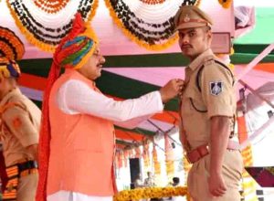 Balaghat police and hawk force officers honored in bhopal2