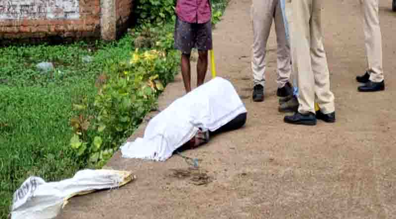 Two dead bodies found in a sack in chhattisgarh