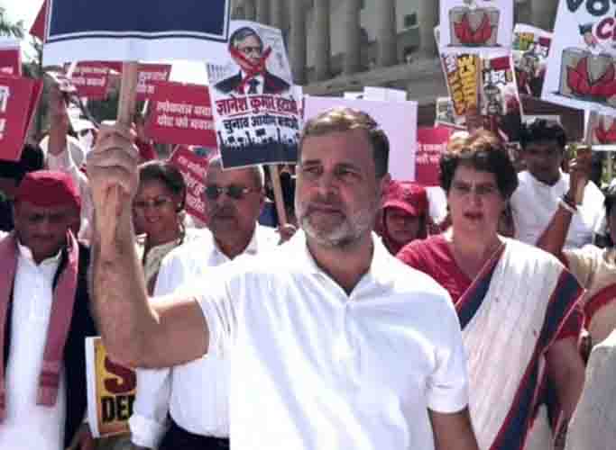 India blocks march tomorrow